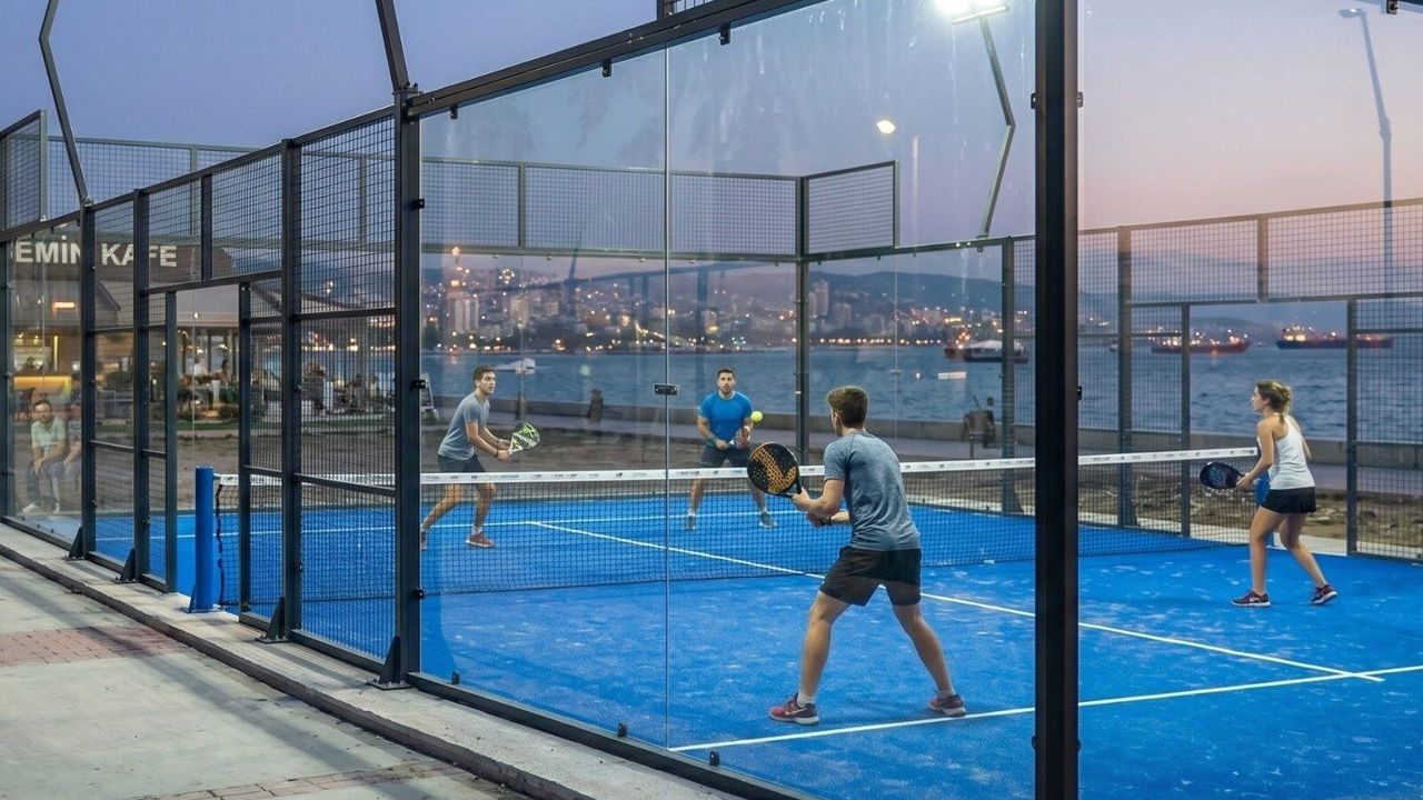 İzmir Büyükşehir Belediyesi'nden Bostanlı'da padel kortu: Ya