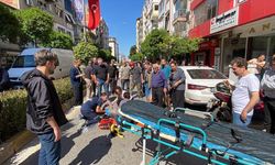 Aydın'da kaza: Karşıdan karşıya geçmeye çalışan kadına motosiklet çarptı!