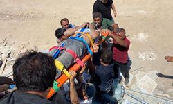 Muğla Bodrum'da inşaat alanında panik: İşçi 5 metreden düştü!