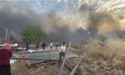 Manisa'da korkutan yangın: Ekipler hemen müdahale etti!