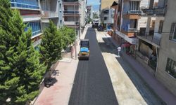 Manisa'da asfalt çalışması: Yollar yenileniyor!