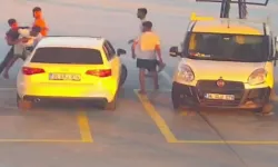 Aydın Kuşadası'nda akaryakıt istasyonunda tekme ve yumruklu kavga!