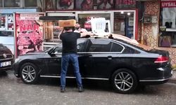 Manisa’da dolu ve sağanak hayatı felç etti!