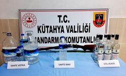 Kütahya'da sahte içki operasyonu!