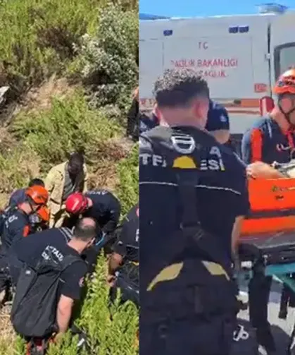 Antalya'da otomobil uçuruma yuvarlandı: 5 kişi öldü, 1'i hamile 2 yaralı var!