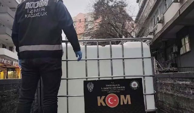 4 İlde Eş Zamanlı Baskın:40,2 Ton Kaçak Etil Alkol Ele Geçirildi!