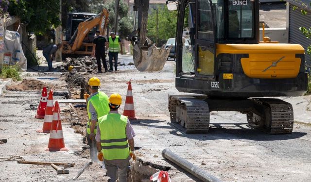İzmir Bayraklı’da 6 mahallede içme suyu hattı yenileniyor!