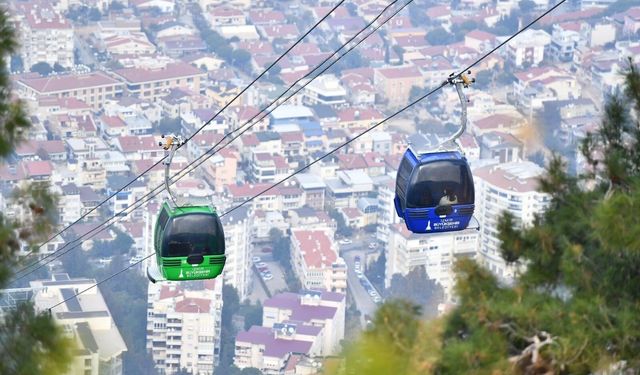 İzmir'de Balçova Teleferik’te yaz saati uygulaması başladı!