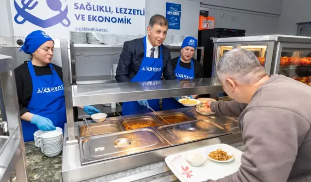 İzmir'de Kent Lokantası'nda 25 liralık menü!