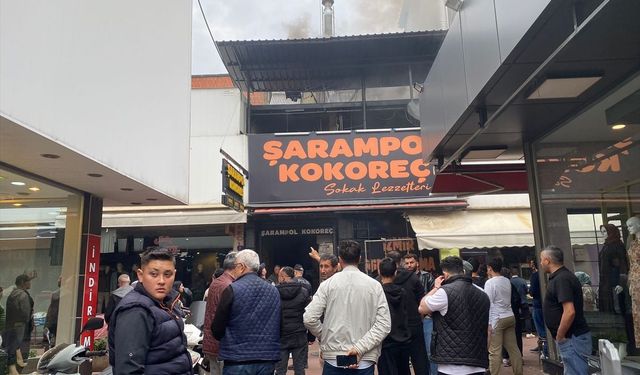 Aydın'da işletmede korkutan yangın!