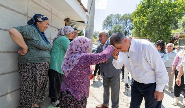 Cemil Tugay’dan Kiraz ziyareti: Vatandaşların taleplerini dinledi!