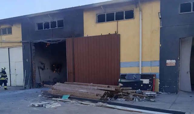 Kütahya'da alüminyum işleme tesisinde patlama: Yaralanan işçiler var!
