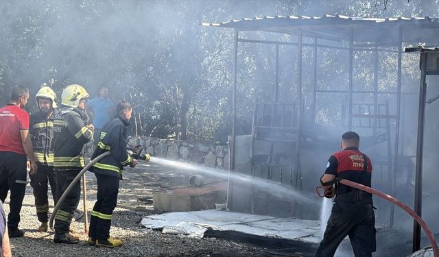 Muğla Bodrum'da personel lojmanında yangın: Çok sayıda ekip sevk edildi!