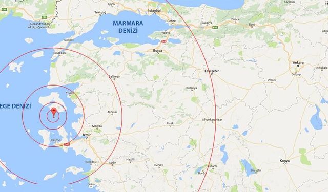 Bodrum açıklarında 4,2 büyüklüğünde deprem