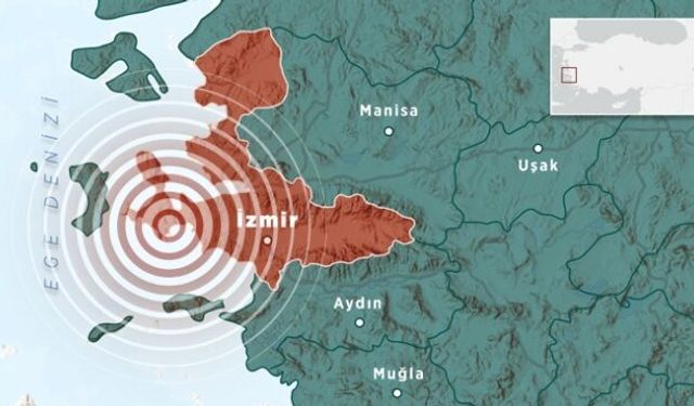 Kandilli duyurdu! Bugün İzmir, Aydın ve Muğla illeri dahil 45 farklı DEPREM oldu