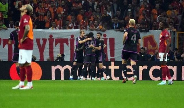 Galatasaray, Bayern Münih'e yenildi! 