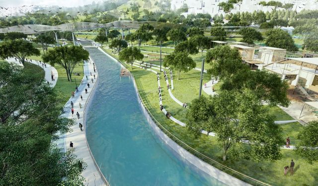İzmir Yeşildere'de dönüşüm başladı