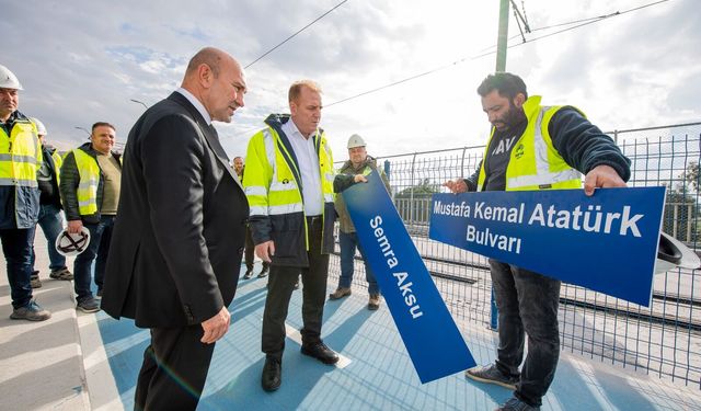 Çiğli Tramvayını hizmete açacak hazırlıklar devam ediyor