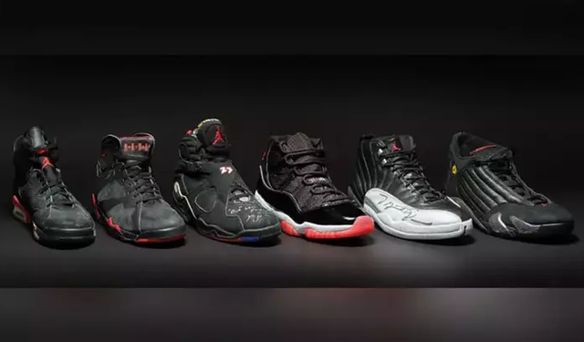 Michael Jordan’a ait efsanevi spor ayakkabılar rekor fiyata satıldı