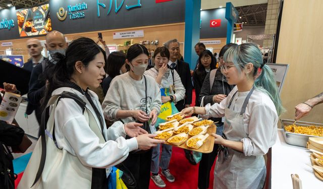 Japonlar Türk lezzetlerine hayran kaldı