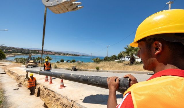 İzBB Çeşme'nin İçme Suyu Sorununa Neşter Vuruyor 