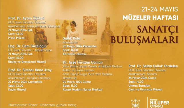 Konak’tan Müzeler Haftası’nda Etkinlik Yağmuru 