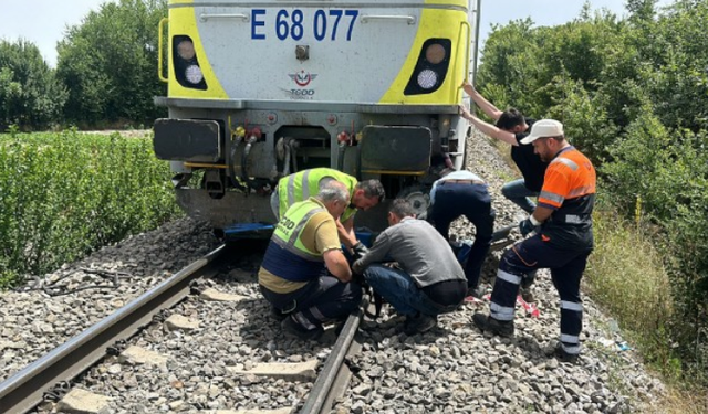 Kütahya'da tren motora çarptı: Kadın hayatını kaybetti!