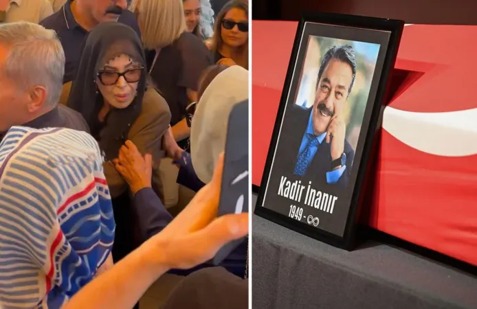 Türkan Şoray, Kadir İnanır'ı son yolculuğunda yalnız bırakmadı!