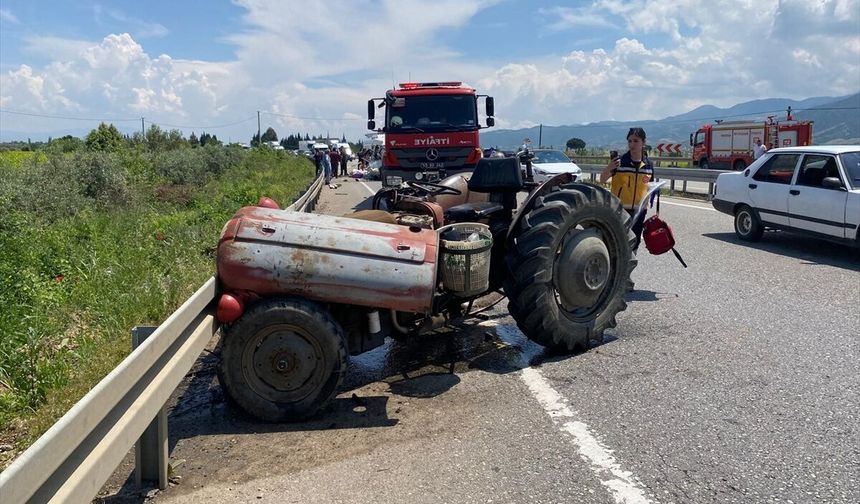 Manisa Alaşehir'de feci kaza: 1 kişi hayatını kaybetti, 3 yaralı var!