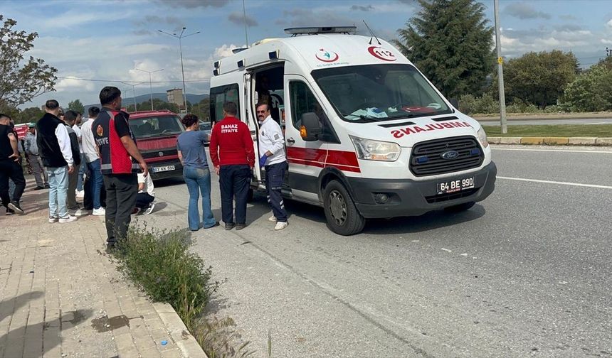 Uşak'ta korkutan kaza: 7 kişi yaralandı!