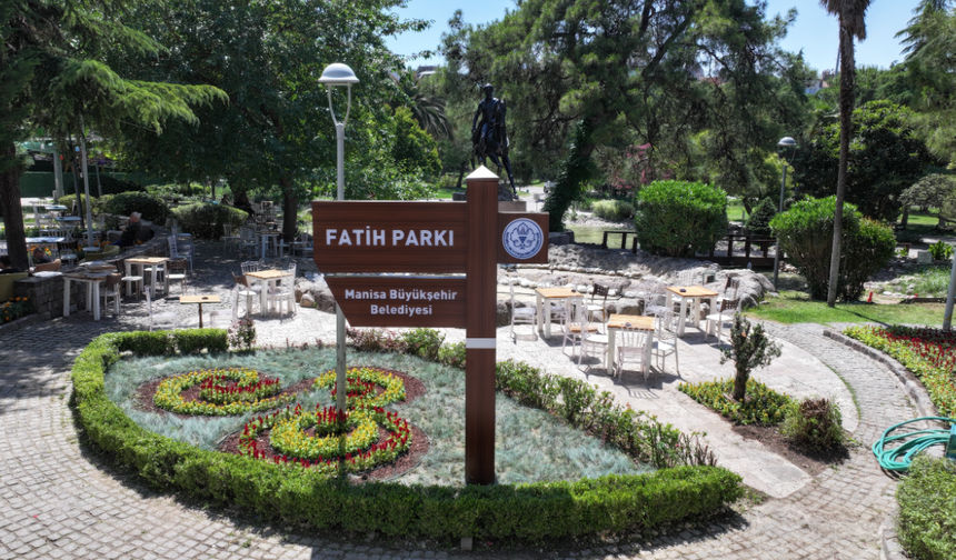 Vatandaş seçti, Manisa uyguladı: Park tabelaları yenilendi!
