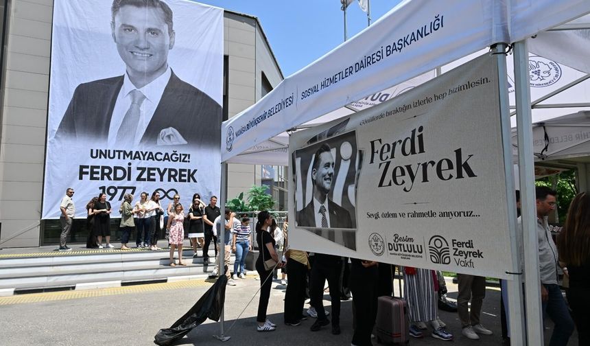 Manisa Belediyesi Ferdi Zeyrek için 17 ilçede lokma hayrı düzenlendi!