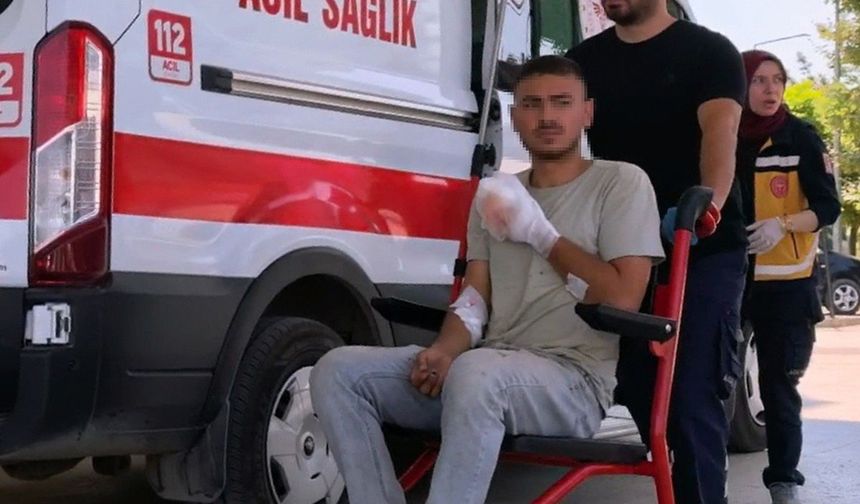 Kütahya'da 19 yaşındaki işçi dehşeti yaşadı: Parmakları koptu!