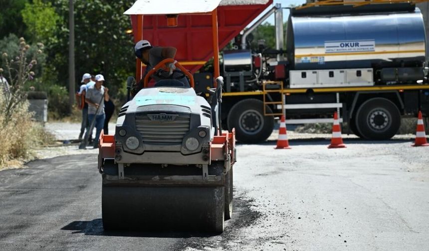 Manisa'da Muradiye ve Karaali mahallelerinde yollar yenileniyor!