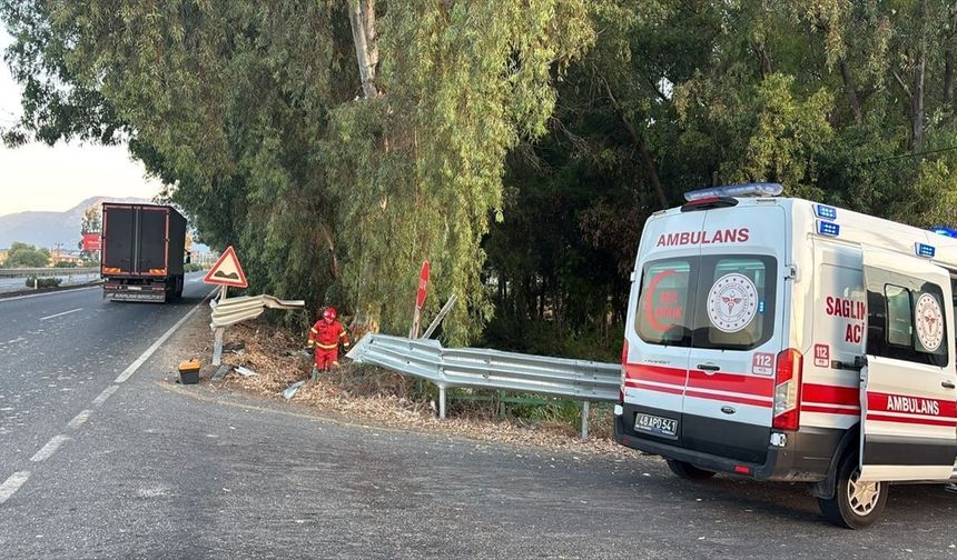 Muğla'da feci kaza: Sürücü hayatını kaybetti!
