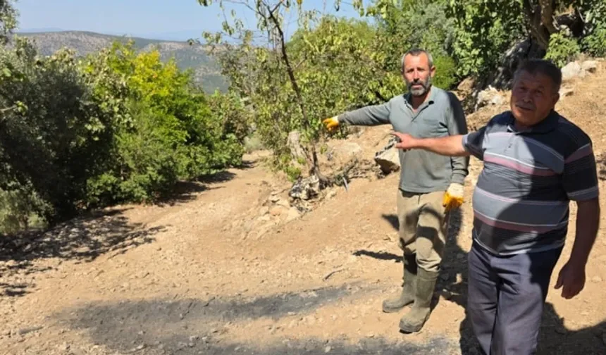 İzmir Tire’de yol çilesi: Mahalleli “Can güvenliğimiz yok” diyor!