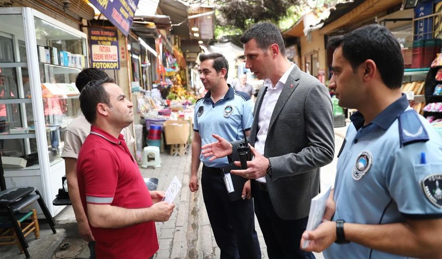 Konak’ta İşyerlerine Hem Denetim Hem Bilgilendirme 