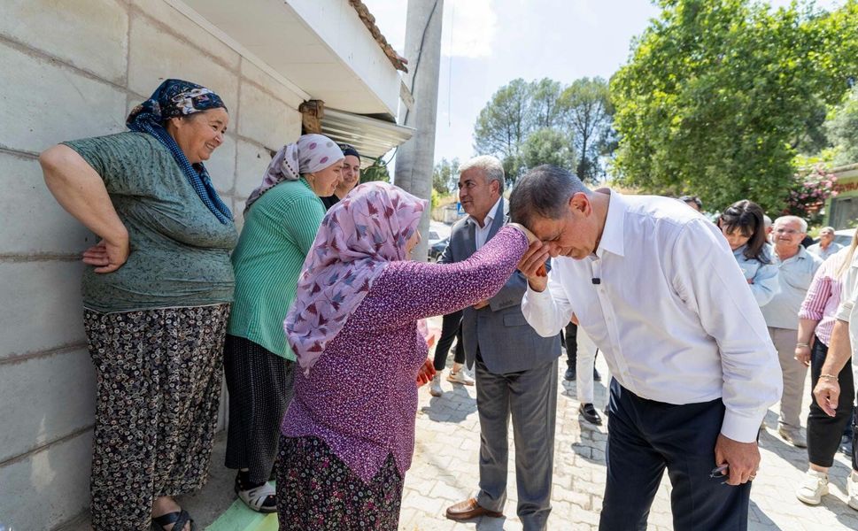 Cemil Tugay’dan Kiraz ziyareti: Vatandaşların taleplerini dinledi!