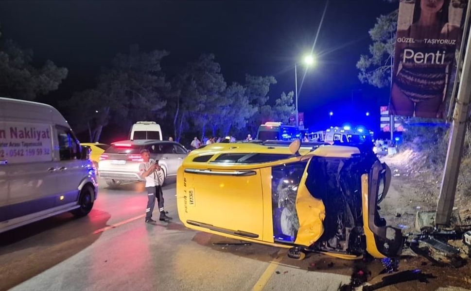 Muğla Bodrum'da feci kaza: 2 kişi hayatını kaybetti!