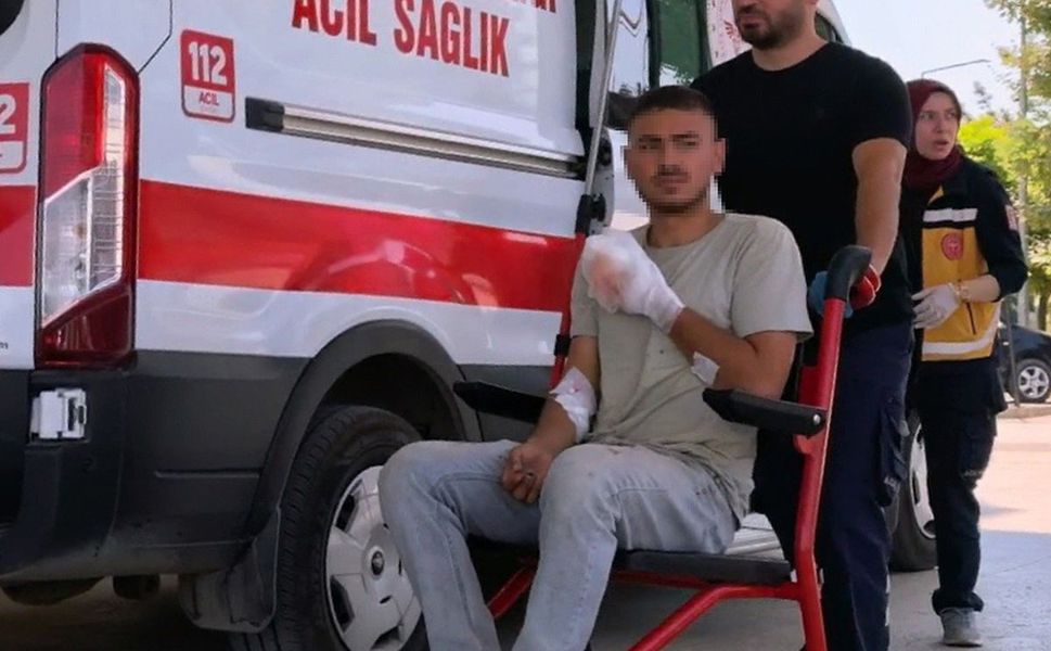 Kütahya'da 19 yaşındaki işçi dehşeti yaşadı: Parmakları koptu!