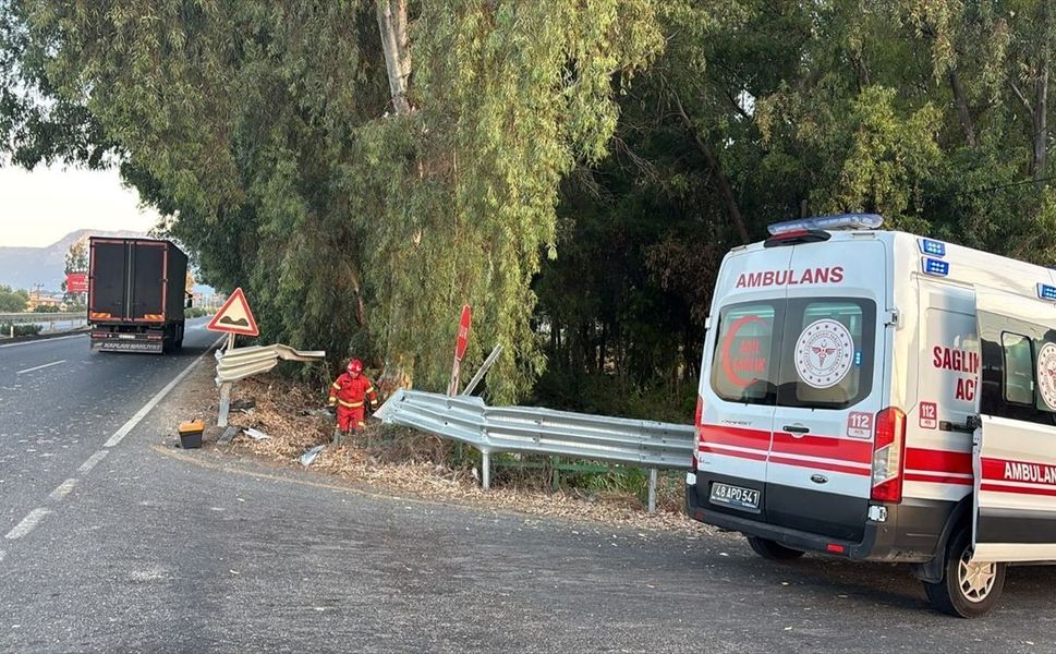 Muğla'da feci kaza: Sürücü hayatını kaybetti!
