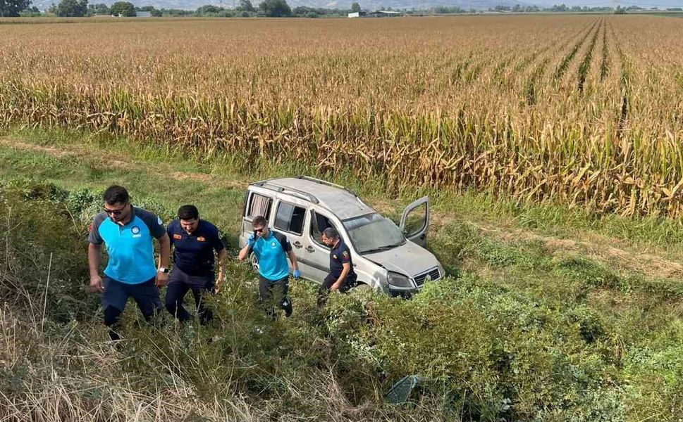 Aydın-Muğla yolunda şüpheli kaza: Takla atan araçta kimse bulunamadı!