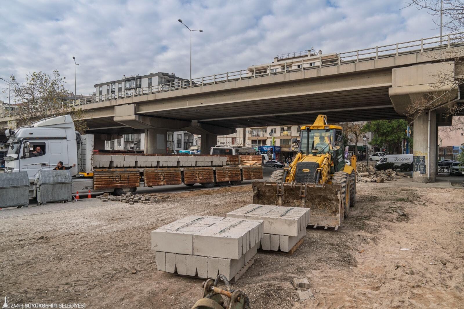 Bornova Aktarma Merkezi Yenileniyor