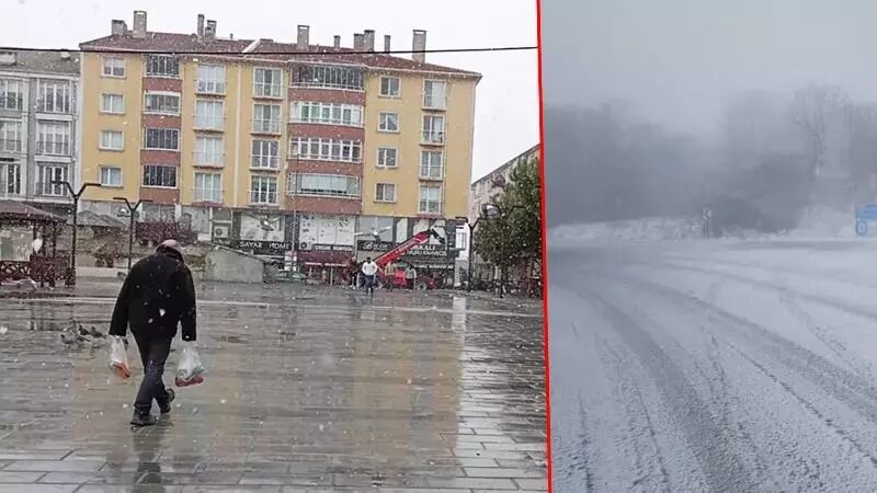 Izmirde Sel Trakyada Kar