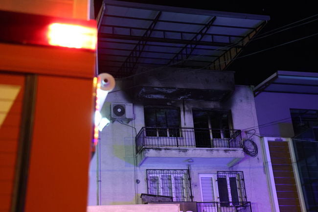 İzmir'de Yangın (1)